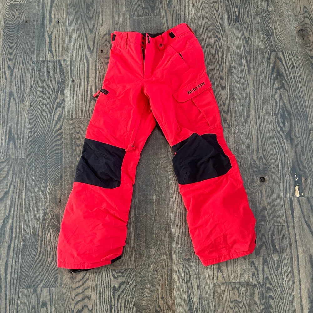 Burton Red Ski Pants